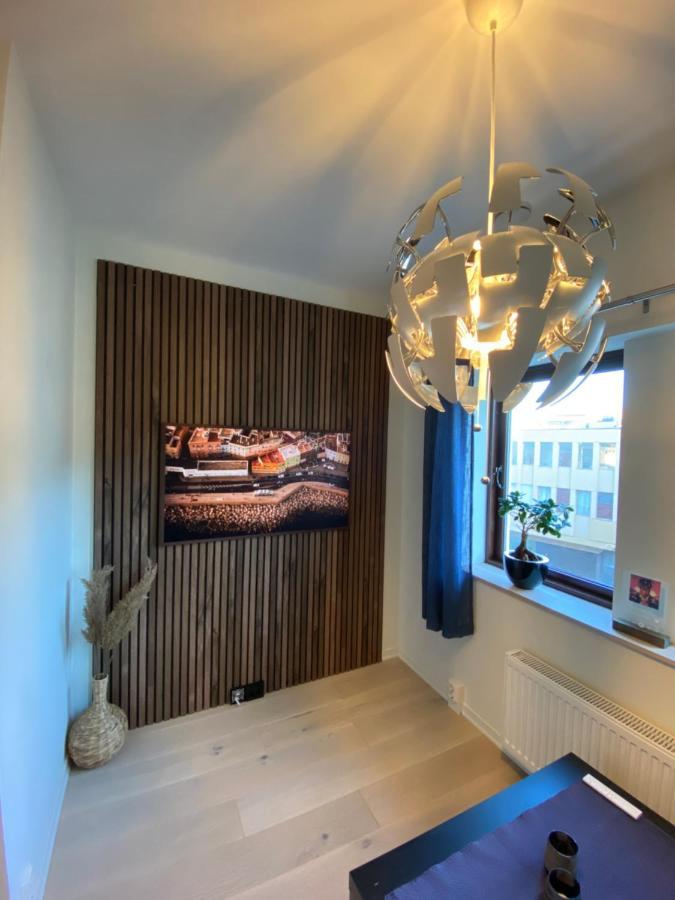 Moderne Leilighet Midt I Sentrum Av 프레드릭스타드 외부 사진