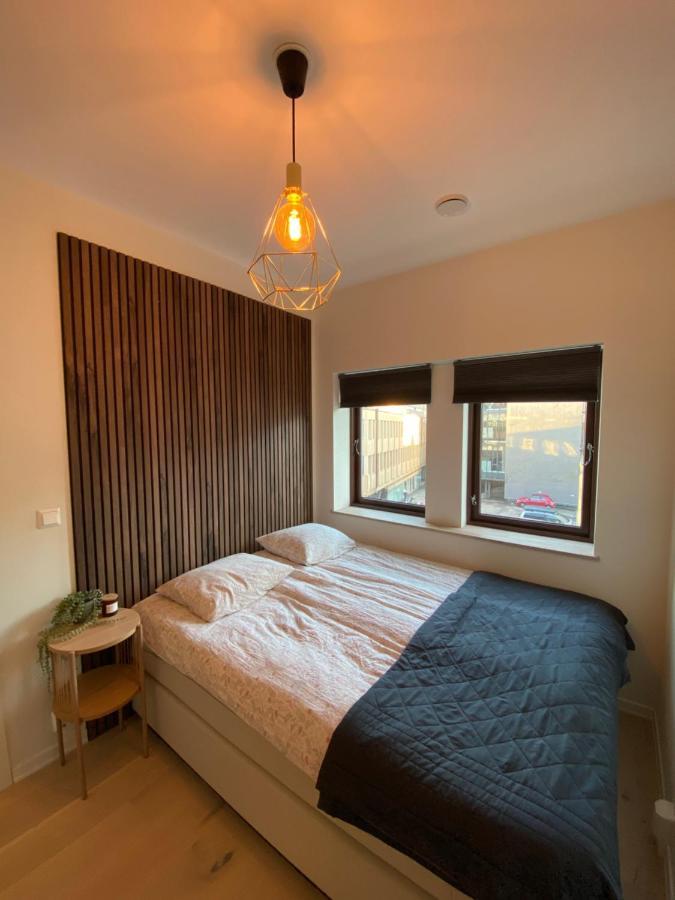 Moderne Leilighet Midt I Sentrum Av 프레드릭스타드 외부 사진